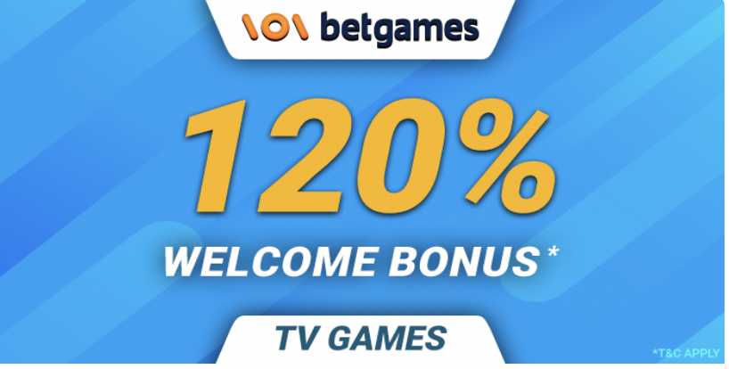 120% Welcome Bonus | Betgames